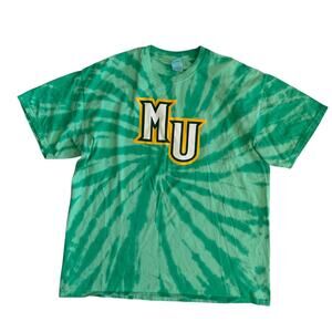Port Company Methodist University Men's Size XL Short Sleeve Tie Dye T-Shirt